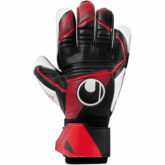 Перчатки вратаря Uhlsport Powerline Soft Pro Чёрный взрослых