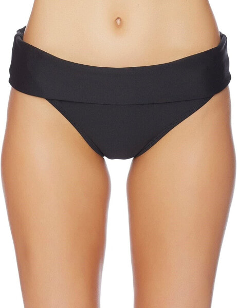 Next Women's 189869 Powerhouse Banded Black Bikini Bottom Swimwear Size S