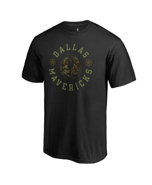 Men's Black Dallas Mavericks Liberty T-Shirt