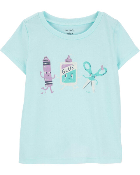 Toddler Crafty Graphic Tee 5T