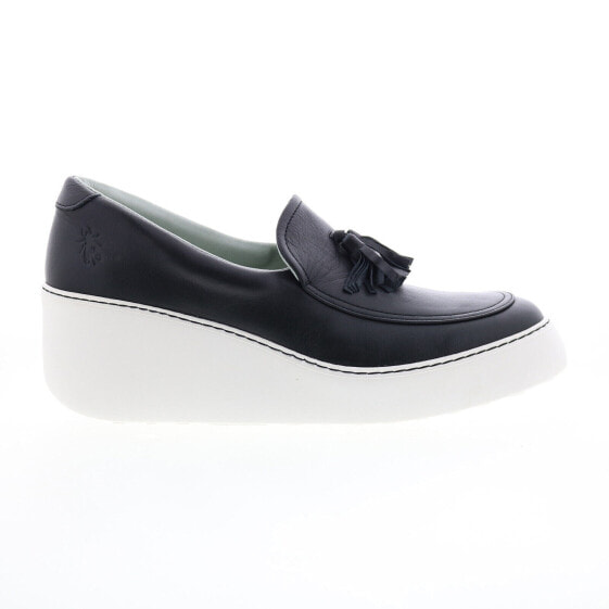 Fly London Dala DALA579FLY-000 Womens Black Loafers & Slip Ons Casual Shoes