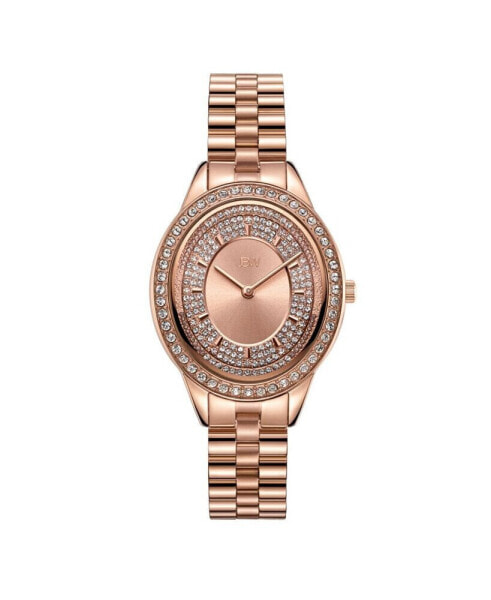 Women's Bellini Diamond (1/8 ct. t.w.) Watch in 18k Rose Gold-plated Stainless-steel Watch 30 Mm