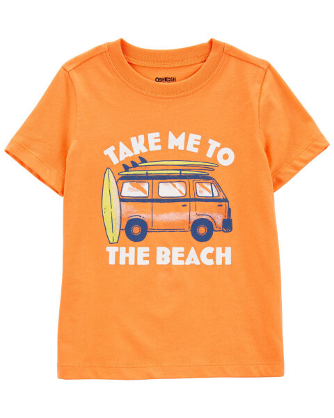 Футболка для малышей Carterʻs Toddler Beach Graphic Tee