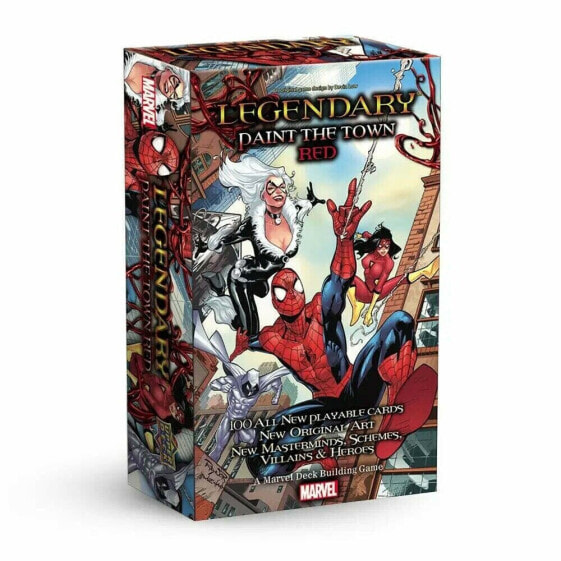 Marvel Legendary Paint the Town Red Deck Building Game Box Expansion Sealed