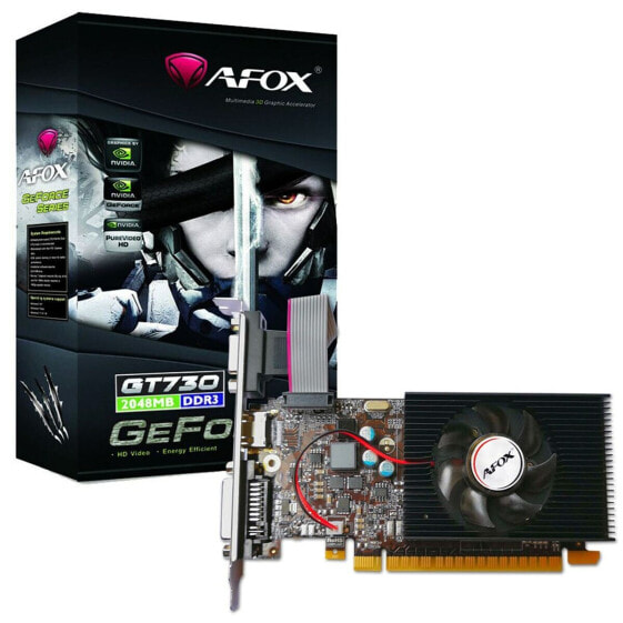 Графическая карта Afox AF730-2048D3L6 NVIDIA GeForce GT 730 GDDR3