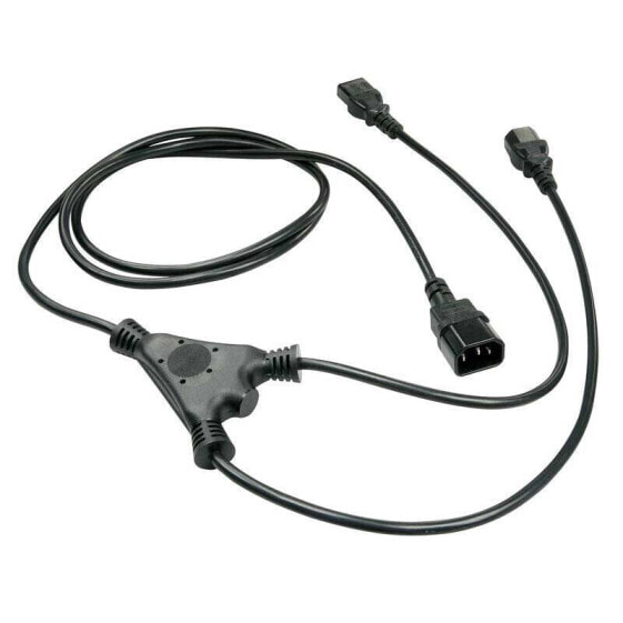 LINDY 2xC13 Power Cable IEC C13 To C14 2 m