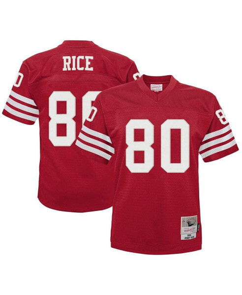 Infant Boys and Girls Jerry Rice Scarlet San Francisco 49ers 1990 Retired Legacy Jersey