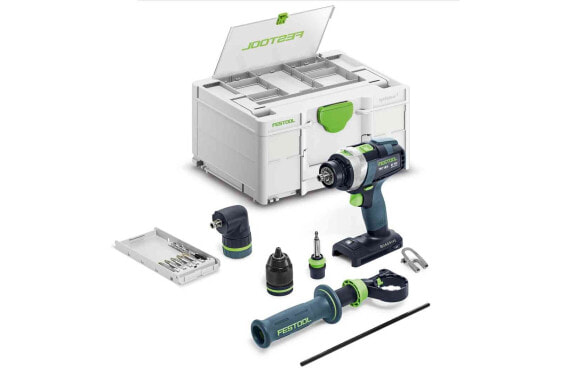 Festool Akku-Schlagbohrschrauber TPC 18/4 I-Basic-Set QUADRIVE ohne Akku / Lader