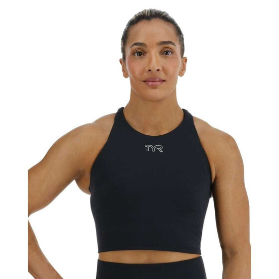 TYR Joule Elite High Neck Solid Sports Top