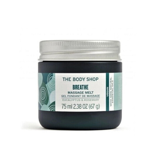 Massage gel with eucalyptus for all skin types Breathe (Massage Melt Eucalyptus & Rosemary) 75 ml