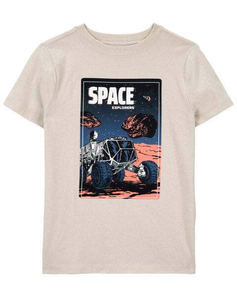 Kid Space Explorers Graphic Tee XS