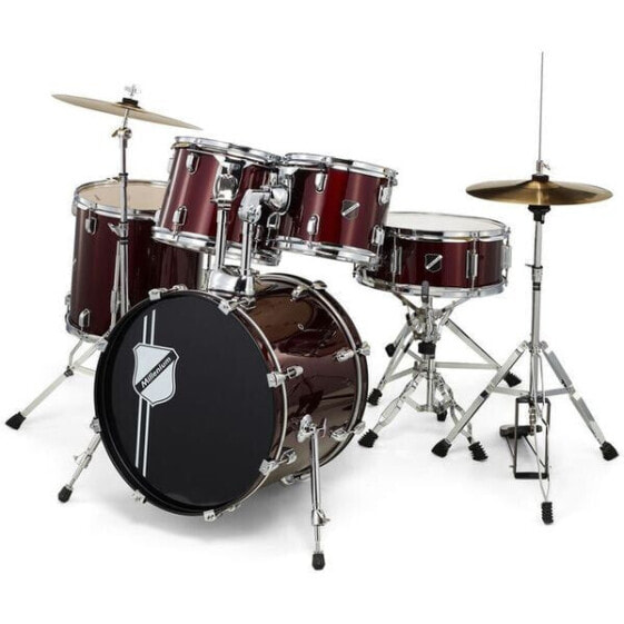 Millenium Focus 18 Drum Set Red