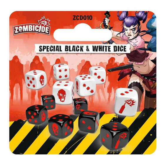 CMON Zombicide 2E: Special B/W Dice Board Game