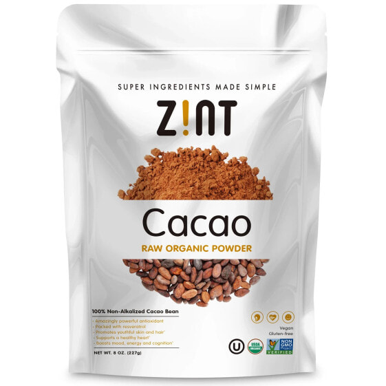 Pure Organic Powder, Cacao , 8 oz (227 g)