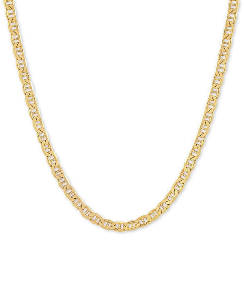 Giani Bernini mariner Link 22" Chain Necklace (3-1/2mm) in 18k Gold-Plated Sterling or Sterling SilverSilver