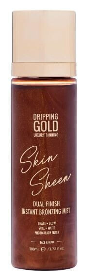 Мгновенный бронзирующий спрей для лица и тела Dripping Gold Skin Sheen