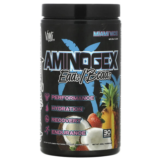 Aminogex, EAAs/BCAAs, Miami Vice, 18.52 oz (516 g)