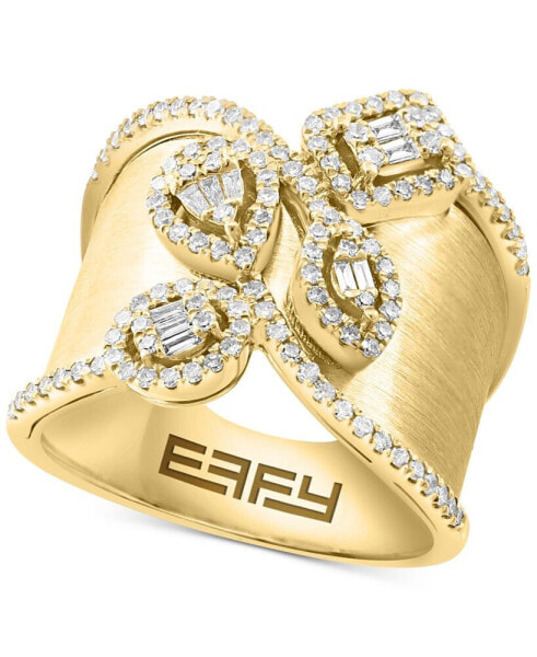 EFFY® Diamond Statement Band Ring (1/2 ct. t.w.) in 14k Gold