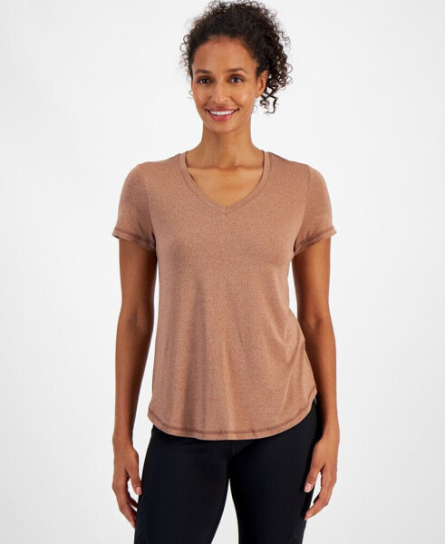 Women's V-Neck Performance T-Shirt, Created for Macy's