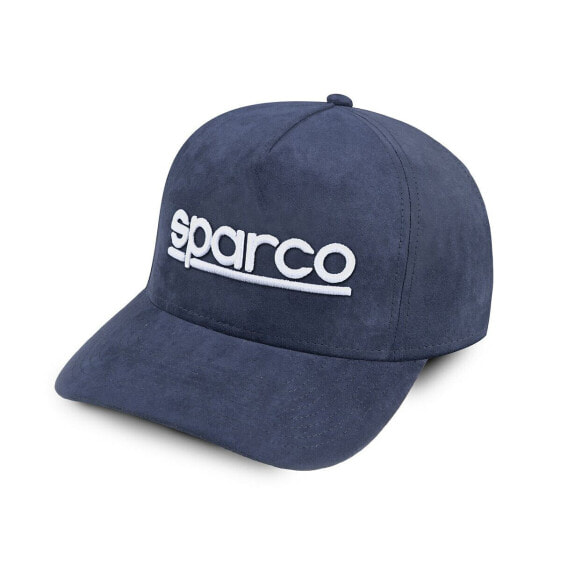 Hat Sparco Suede Navy Blue Blue