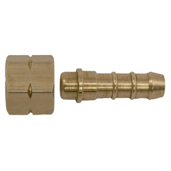 Лодочный шланг TALAMEX Straight Joint Brass 1/4´´ Right-Handed Threadx8 мм Hose Tail