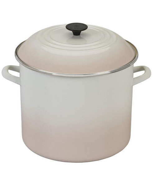 16 Quart Enamel on Steel Stockpot with Lid