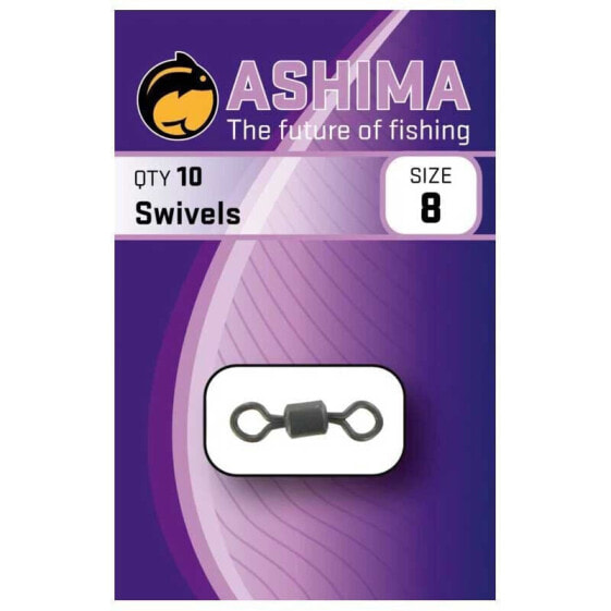 ASHIMA FISHING Swivels 50 Units