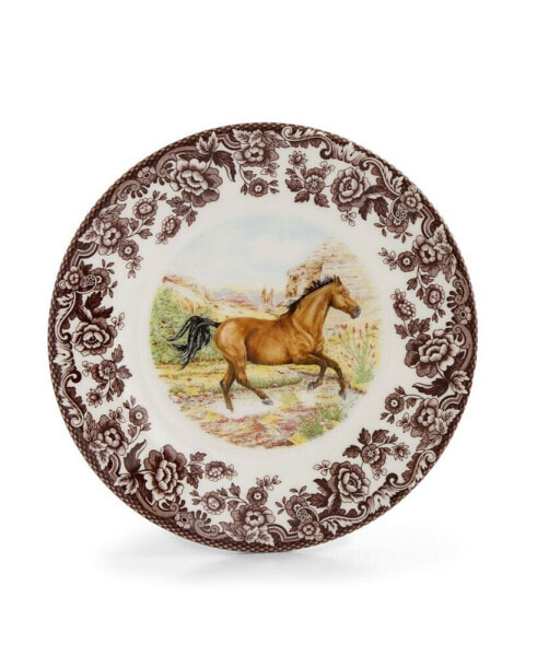 American Quarter Horse Salad Plate