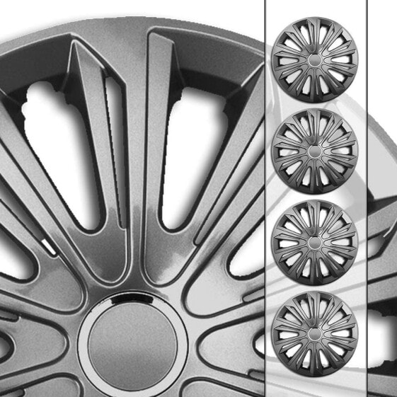 (Size & Colour can be selected.) 14, 15 or 16 Inch Hubcaps/Wheel Trim strong in Various Colours, Suitable for Almost All Types Of Vehicles (Universal)