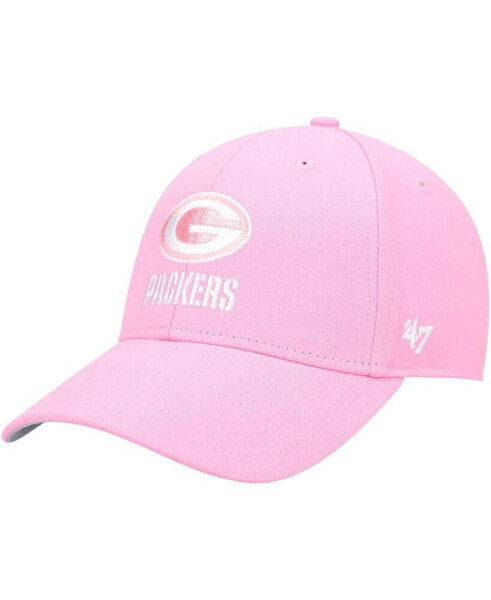 Кепка регулируемая ’47 Brand Packers Rose MVP для девочек, розовая