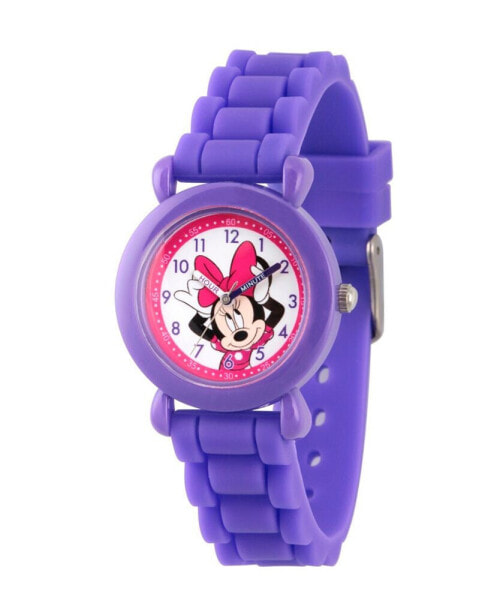 Часы eWatchFactory Disney Minnie Mouse Girls Purple Time Teacher