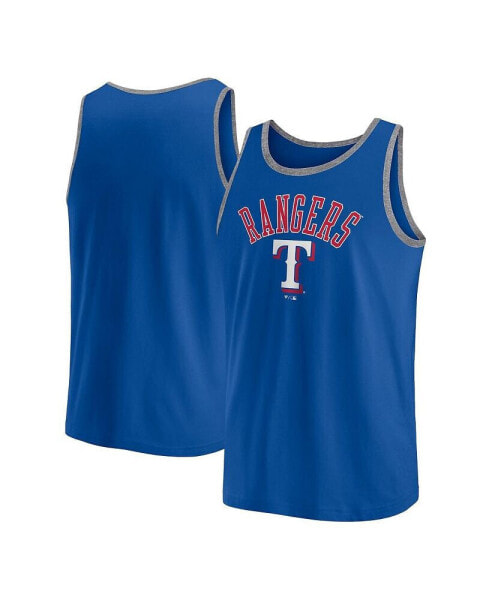 Men's Royal Texas Rangers Bet Tank Top