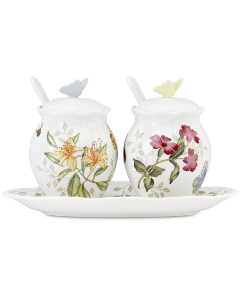 Butterfly Meadow Condiment Set & Tray