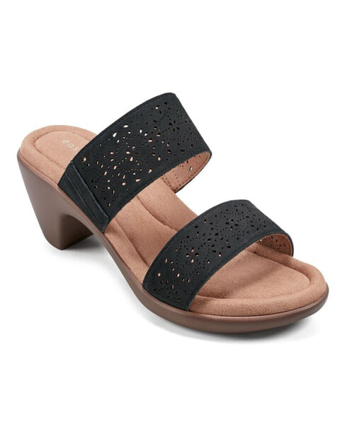 Women's Crista Slip-On Round Toe Heeled Sandals