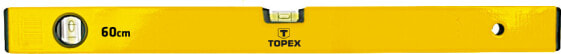 Topex Poziomnica aluminiowa typ 500 120cm 2 libelki 29C505