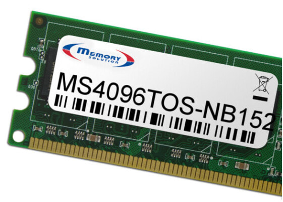 Memorysolution Memory Solution MS4096TOS-NB152 - 4 GB