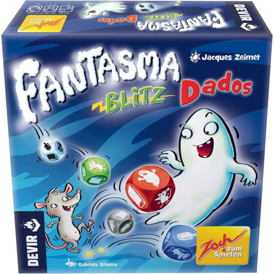 DEVIR Fantasma Blitz Dados Figure Board Game