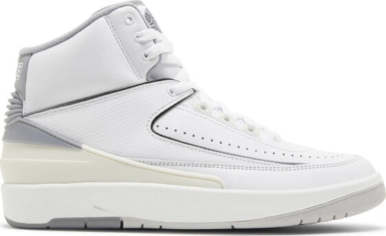 [DQ8562-100] Grade School Air Jordan RETRO 2 'CEMENT GREY (GS)'