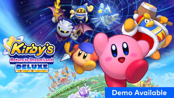 Nintendo Kirby’s Return to Dream Lan Deluxe - Nintendo Switch - Multiplayer mode - E10+ (Everyone 10+)