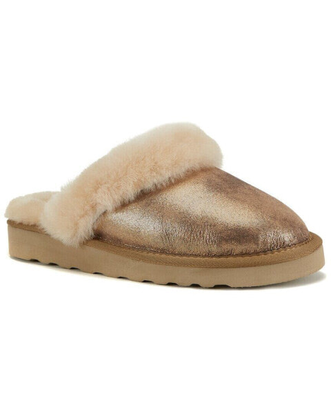 Australia Luxe Collective Mool Leather Slipper Women's Gold 5