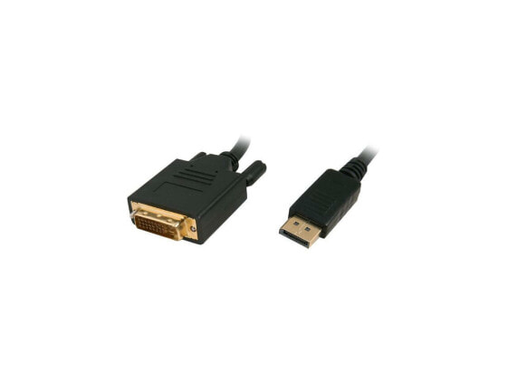 Kaybles DP-DVI-6FT 6 ft. DisplayPort to DVI Cable, Display Port (DP) to DVI-D Ma
