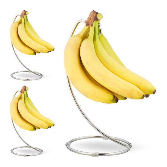 3 x Bananenhalter mit Haken