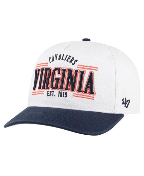 Men's White Virginia Cavaliers Streamline Hitch Adjustable Hat