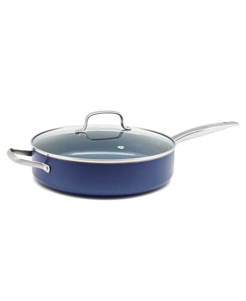 Diamond-Infused Ceramic NonStick Covered 5-Qt. Sauté Pan