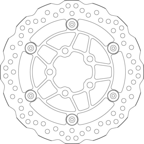 SBS Contour 5175 Floating Brake Disc