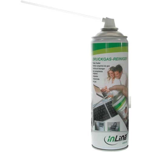 InLine Power De-Duster high pressure Cleaning Spray for PC / Server 400ml