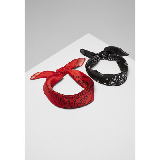 URBAN CLASSICS Set Of 2 Bandanas Satin