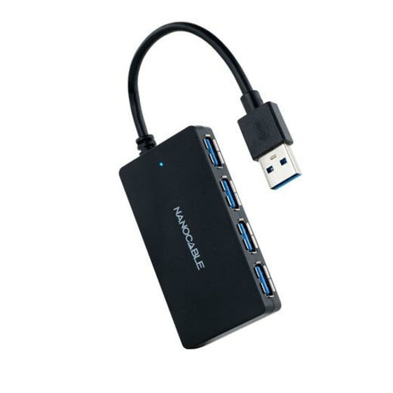 USB-разветвитель NANOCABLE 10.16.4403 Чёрный