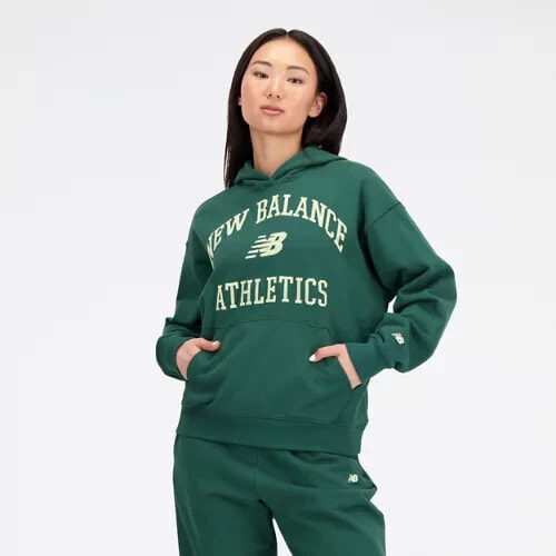 New Balance Women's Athletics Varsity Oversized Fleece Hoodie