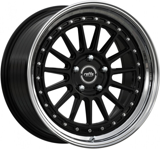 Колесный диск литой Raffa Wheels RF-04 black polished 8.5x19 ET45 - LK5/112 ML66.6